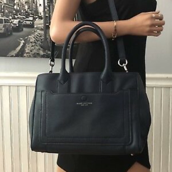 Marc Jacobs Black Leather Tote - Picture 4 of 4